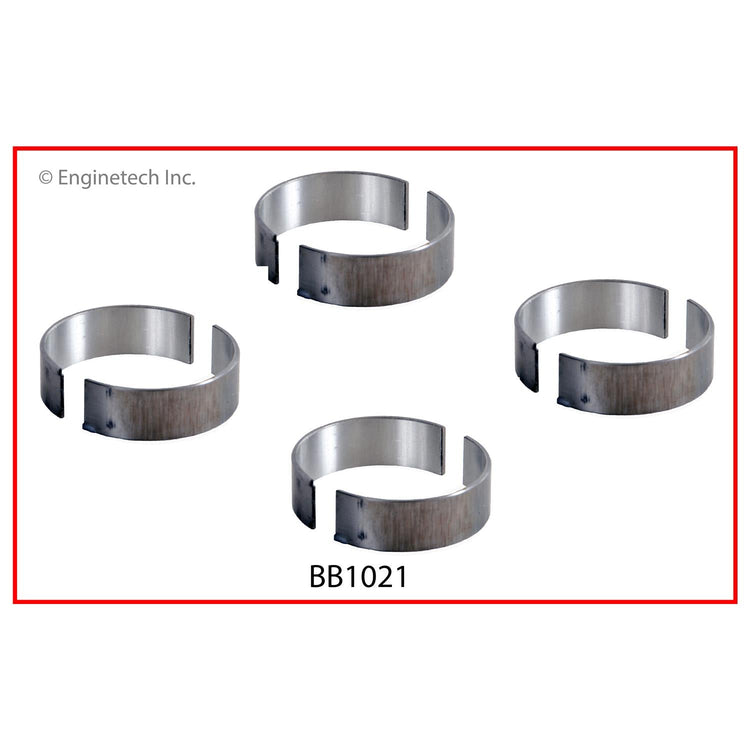 Enginetech BB1021.25 Engine Full Connecting Rod Bearing Set for Honda Civic and HR-V