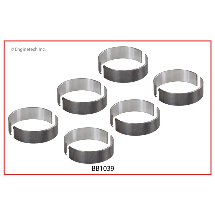 Enginetech BB1039STD Engine Full Connecting Rod Bearing Set for Audi Quattro and TT Models