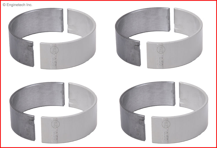 Enginetech BB1100STD Engine Full Connecting Rod Bearing Set for Kia and Hyundai (2014-2015 Models)