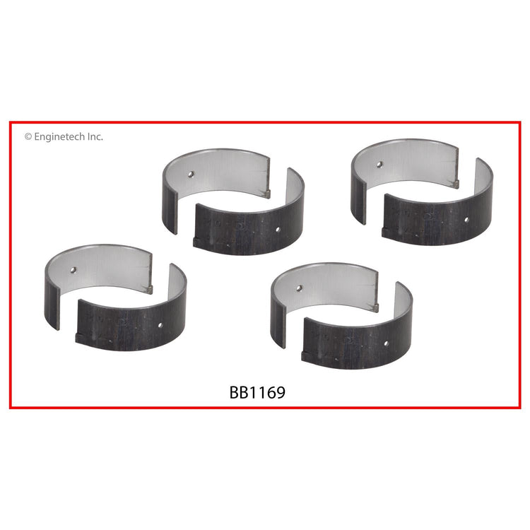 Enginetech BB1169STD Engine Full Connecting Rod Bearing Set for Hyundai and Dodge Models