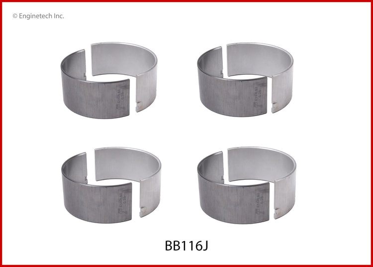 Enginetech BB116J.25 Engine Full Connecting Rod Bearing Set for Chevy and GMC P-Series