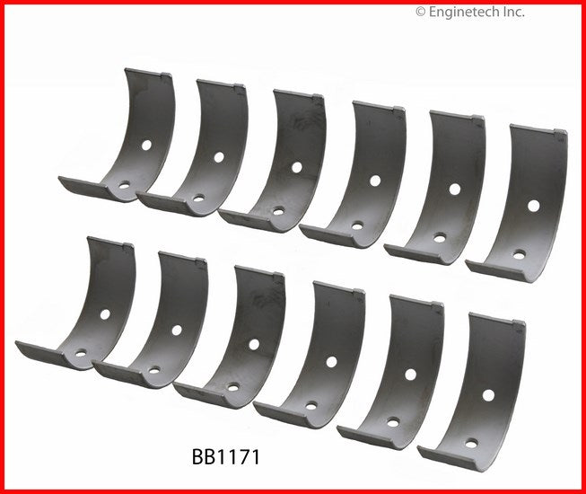 Enginetech BB1171STD Engine Full Connecting Rod Bearing Set for Toyota Celica and Cressida