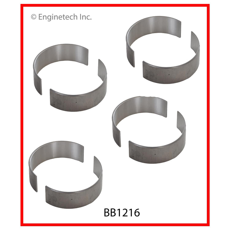 Enginetech BB1216STD Engine Full Connecting Rod Bearing Set for 2012-2013 Volkswagen and Audi Models
