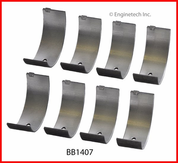 Enginetech BB1407.25 Engine Full Connecting Rod Bearing Set for Toyota Vans