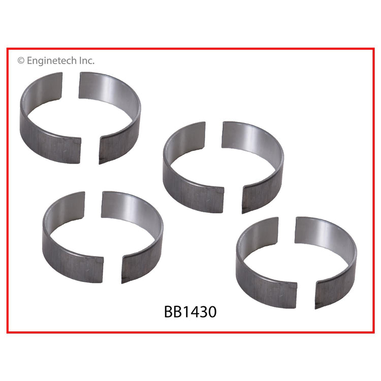 Enginetech BB1430.50 Engine Full Connecting Rod Bearing Set for Hyundai and Kia Models