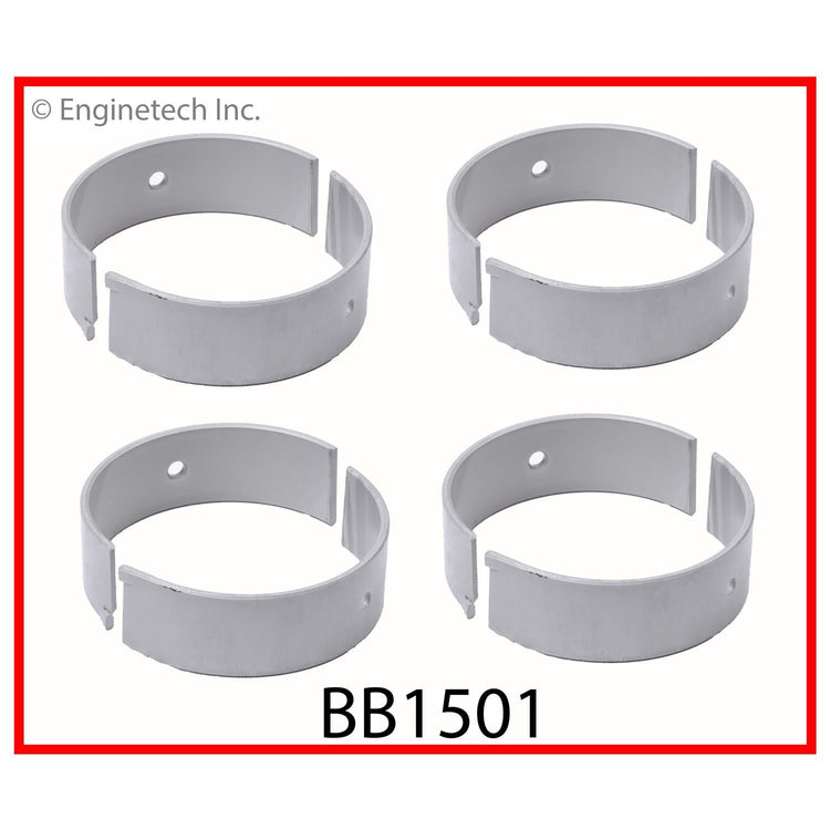 Enginetech BB1501STD Engine Full Connecting Rod Bearing Set for Honda Civic (2001-2005)