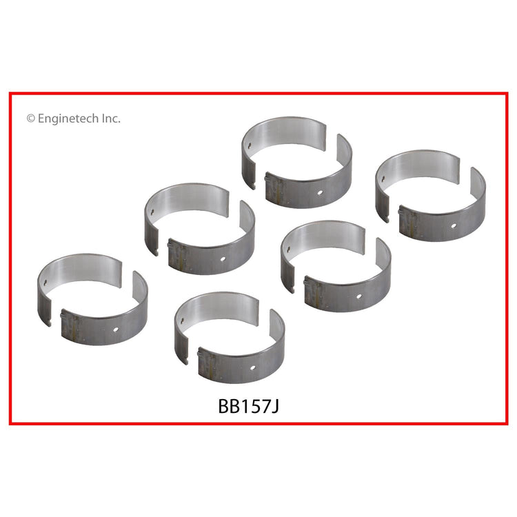Enginetech BB157J.25 Engine Full Connecting Rod Bearing Set for Isuzu and GMC Vehicles