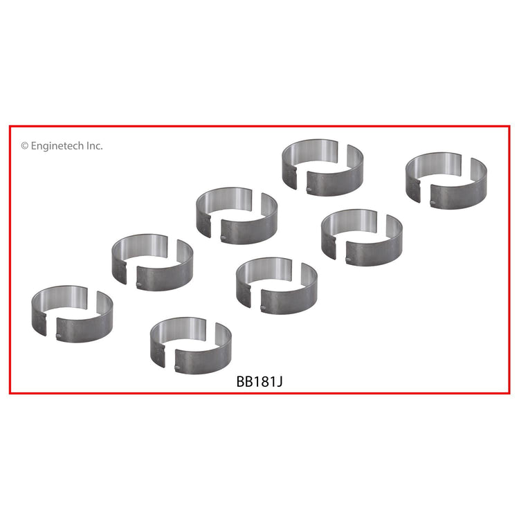 Enginetech BB181JSTD Engine Full Connecting Rod Bearing Set for Chrysler and Dodge Vehicles