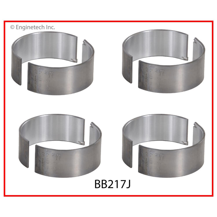 Enginetech BB217J.50 Engine Full Connecting Rod Bearing Set for Chrysler and Dodge Vehicles