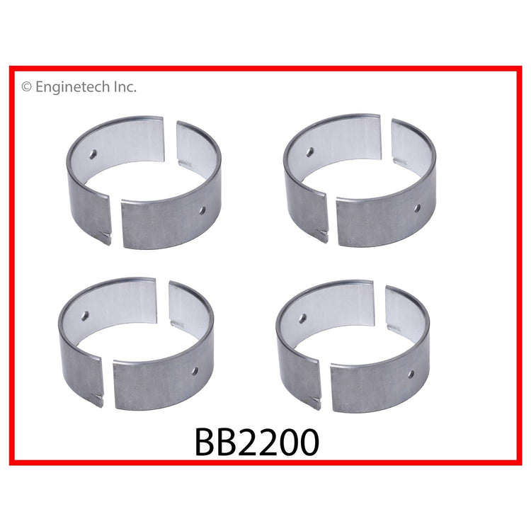 Enginetech BB2200STD Full Connecting Rod Bearing Set for Honda Accord and Prelude