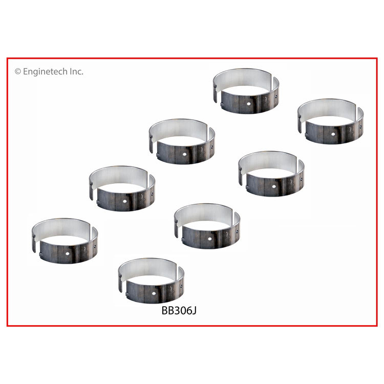 Enginetech BB306J030 Engine Full Connecting Rod Bearing Set for Classic Ford and Mercury Engines