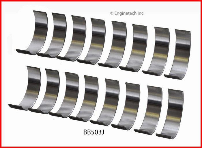 Enginetech BB503J.25 Engine Full Connecting Rod Bearing Set for Ram, Dodge, Jeep (2012-2005 Models)