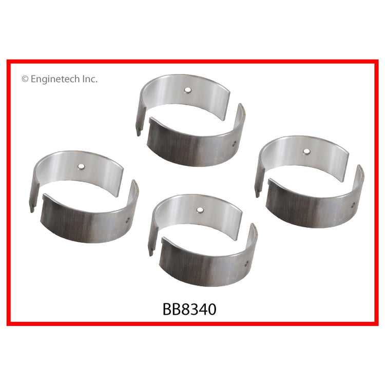 Enginetech BB8340.50 Engine Full Connecting Rod Bearing Set for Suzuki Sidekick and Esteem