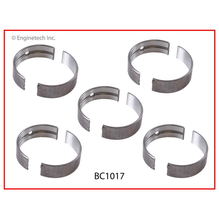 Enginetech BC1017.50 Engine Full Crankshaft Main Bearing Set for 2012-2014 Hyundai and Kia Models
