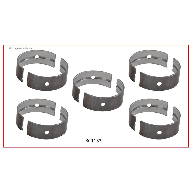 Enginetech BC1133STD Engine Full Crankshaft Main Bearing Set for Toyota Celica and Corona