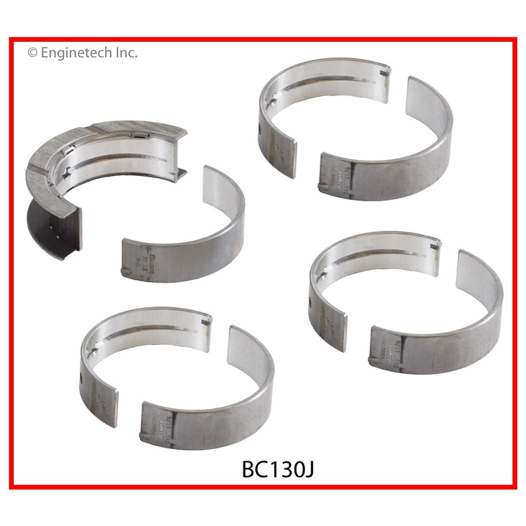 Enginetech BC130J.50 Engine Full Crankshaft Main Bearing Set for Select GM and Saab Vehicles