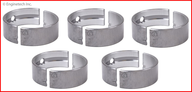Enginetech BC3201STD Engine Full Crankshaft Main Bearing Set for Mazda Vehicles