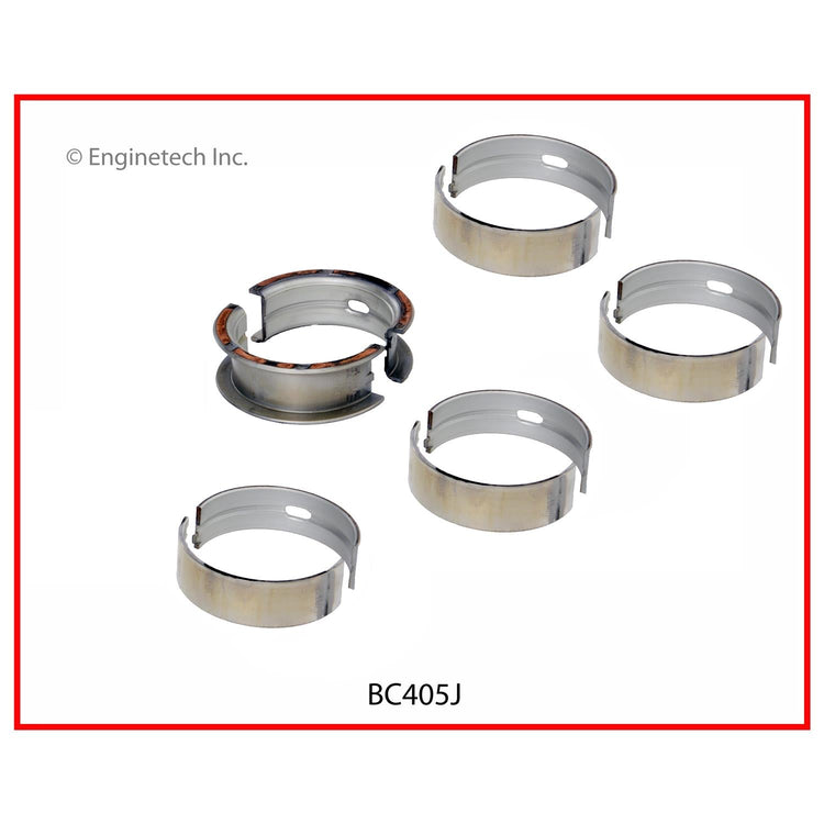 Enginetech BC405J020 Engine Full Crankshaft Main Bearing Set for Optimal Engine Performance