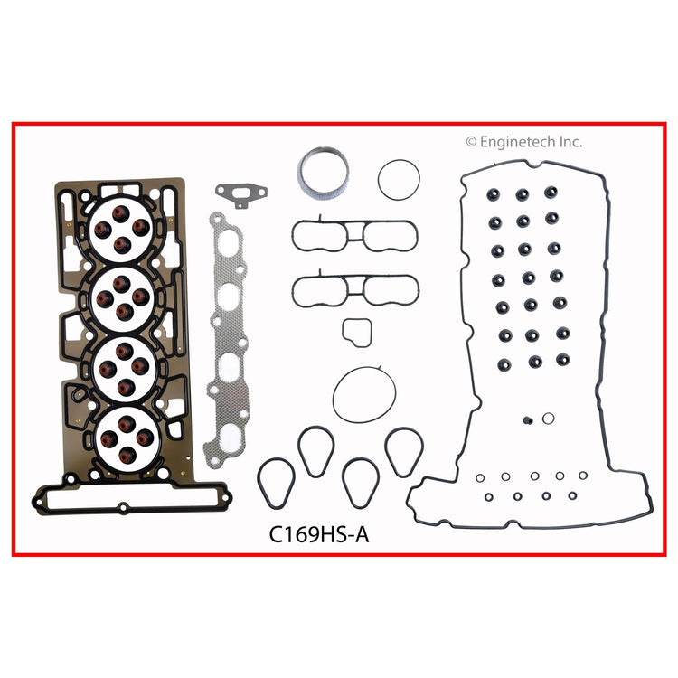 Enginetech C169HS-AWB Engine Cylinder Head Gasket Set for GMC and Chevrolet Vehicles