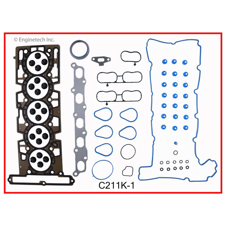 Enginetech C211K-1 Engine Full Gasket Set for GMC and Chevrolet Cars and Trucks