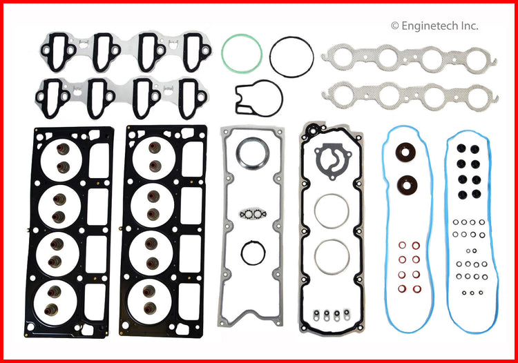 Enginetech C364K-3 Engine Full Gasket Set for GMC and Chevrolet Cars and Trucks