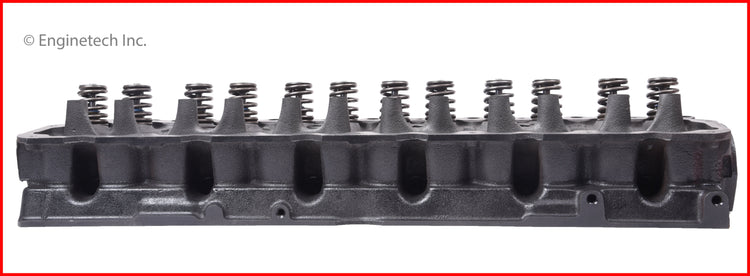 Enginetech Remanufactured Engine Cylinder Head Complete for Jeep Cherokee, Grand Cherokee, and Wrangler (Part CH1082R)