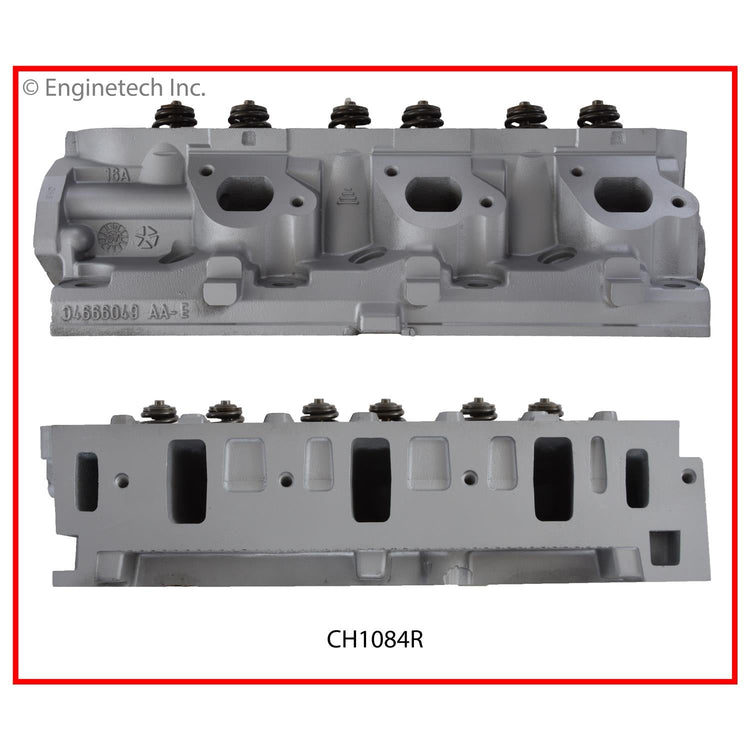 Enginetech CH1084R Remanufactured Engine Cylinder Head for Chrysler and Dodge Vans and Minivans