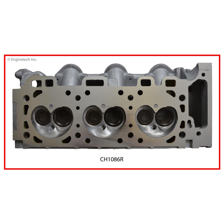 Enginetech Remanufactured Engine Cylinder Head Complete for Ford and Mercury Models - Part CH1086R