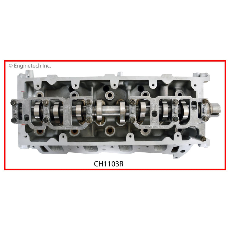 Enginetech Remanufactured Engine Cylinder Head Complete for 2004 Ford Models - Part CH1103R