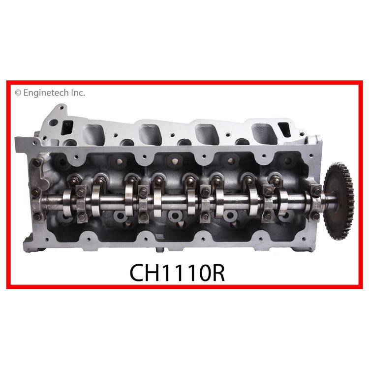 Enginetech Remanufactured Engine Cylinder Head Complete for Ford E-350 Super Duty and More (Part CH1110R)