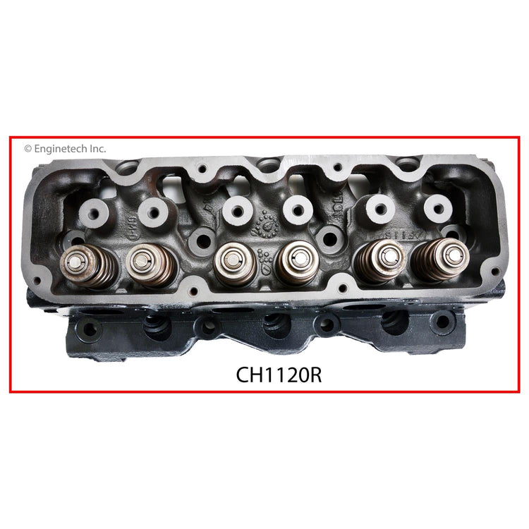 Enginetech Remanufactured Engine Cylinder Head Complete for 2004-2005 Buick, Chevrolet, Pontiac Models