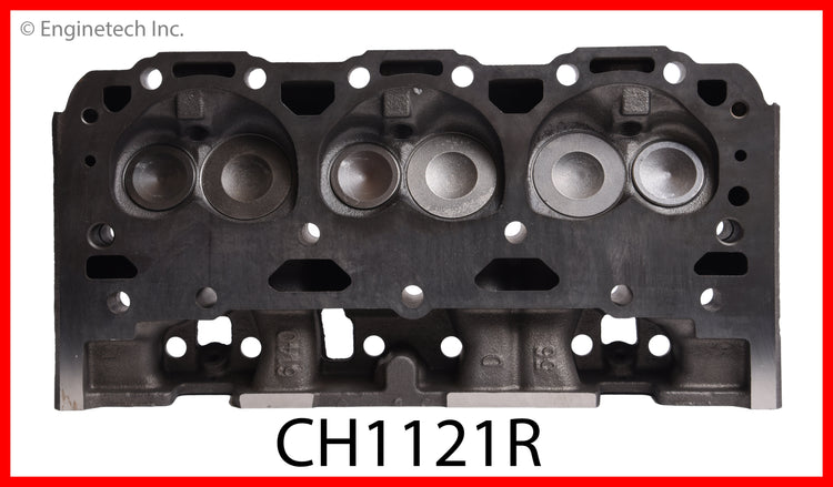 Enginetech Remanufactured Engine Cylinder Head Complete for Chevrolet Silverado 1500 and GMC Sierra 1500