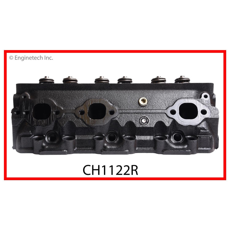 Enginetech Remanufactured Engine Cylinder Head Complete for Chevy and GMC Models