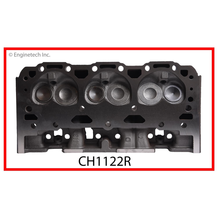 Enginetech Remanufactured Engine Cylinder Head Complete for Chevy and GMC Models