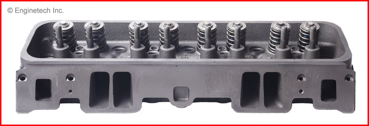 Enginetech Remanufactured Engine Cylinder Head Complete for Chevy C1500 and C2500