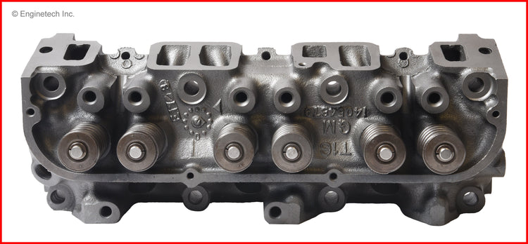 Enginetech Remanufactured Engine Cylinder Head Complete for Jeep and Buick