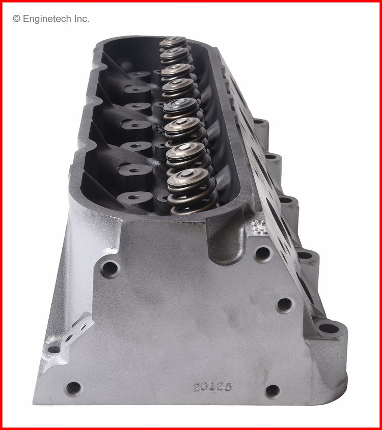 Enginetech Remanufactured Engine Cylinder Head Complete for Chevrolet Silverado 1500 and GMC Sierra 1500 - Part CH1161R