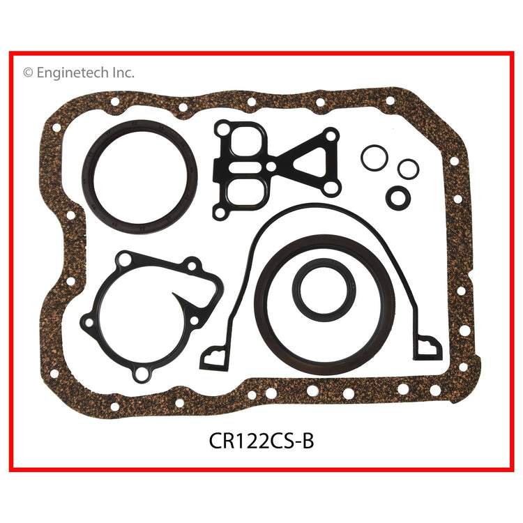 Enginetech CR122CS-B Engine Lower End Gasket Set for Dodge and Chrysler Vehicles
