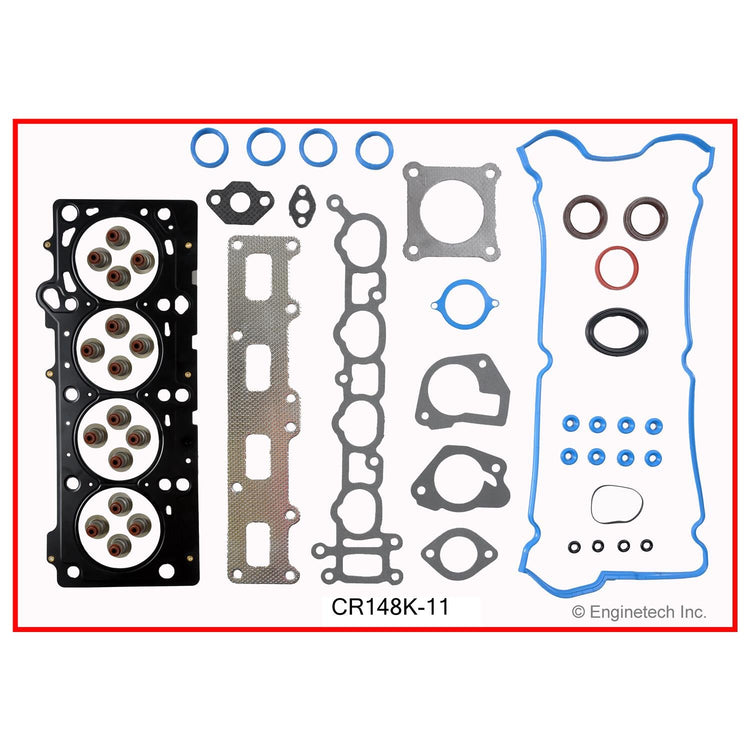 Enginetech CR148K-11 Engine Full Gasket Set for Dodge and Chrysler Vehicles