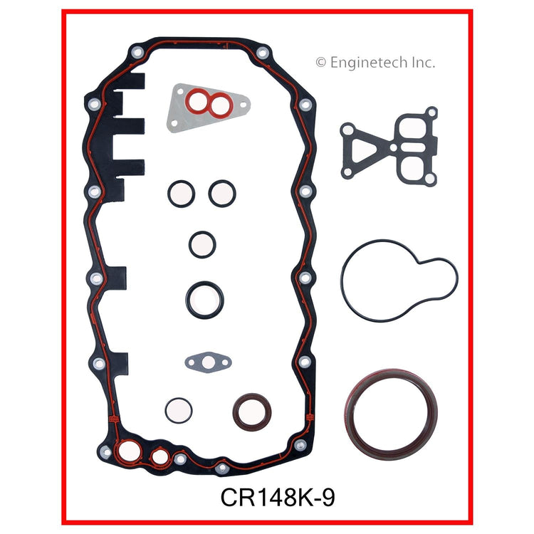 Enginetech CR148K-9 Engine Full Gasket Set for Dodge and Chrysler Vehicles