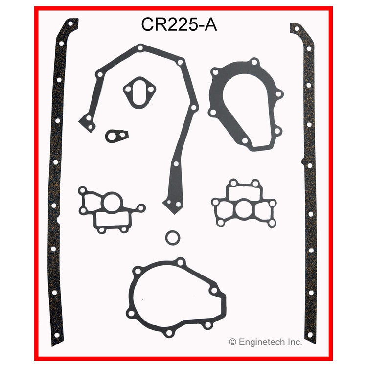 Enginetech CR225-A Engine Full Gasket Set for Dodge and Chrysler Cars and Trucks