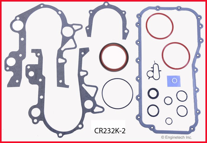 Enginetech Engine Full Gasket Set for Dodge and Chrysler Vehicles – Part CR232K-2