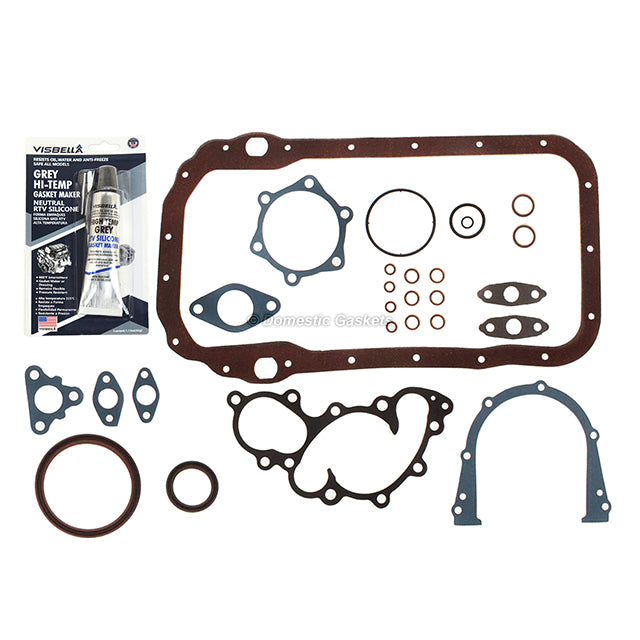 Fits 88-91 Toyota Camry Lexus ES250 2.5L DOHC Full Gasket Set Bolts 2VZFE