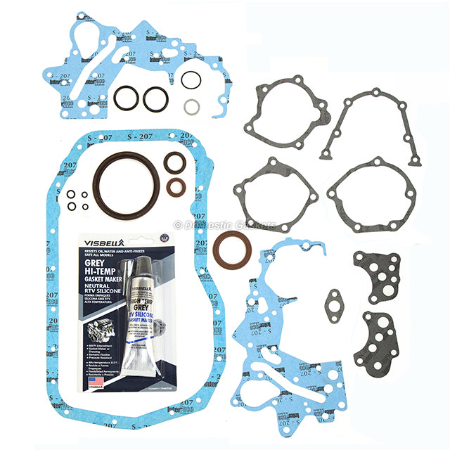 Full Gasket Set Head Bolts Fit 03-06 Mitsubishi Evo Lancer VIII IX Turbo 4G63T