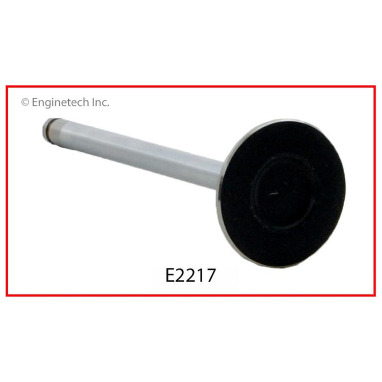 Enginetech E2217 Engine Exhaust Valve with Oversized Stem and Head for Dodge Dakota and Jeep Cherokee