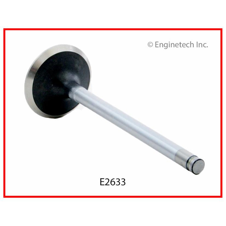 Enginetech E2633-8 Engine Exhaust Valve with Oversized Stem and Head for Dodge Trucks