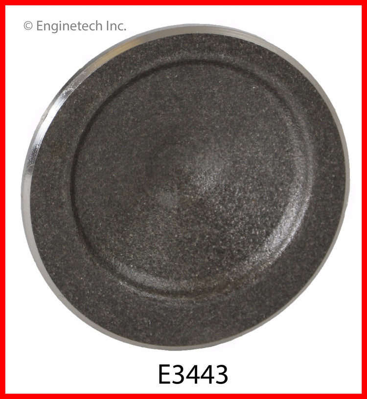 Enginetech E3443 Engine Exhaust Valve with Oversized Stem and Head for Chrysler and Dodge Vehicles