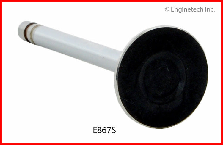 Enginetech E867S Engine Exhaust Valve with Oversized Stem and Head