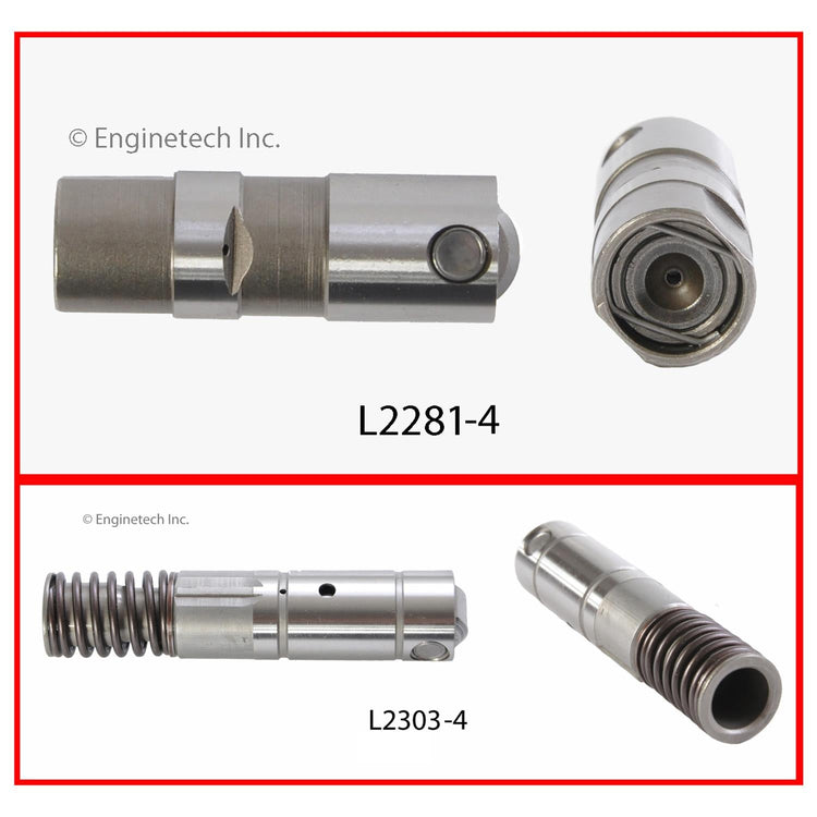 Enginetech ECK3588 New Engine Camshaft and Valve Lifter Kit for 2012 Chevrolet and GMC Models