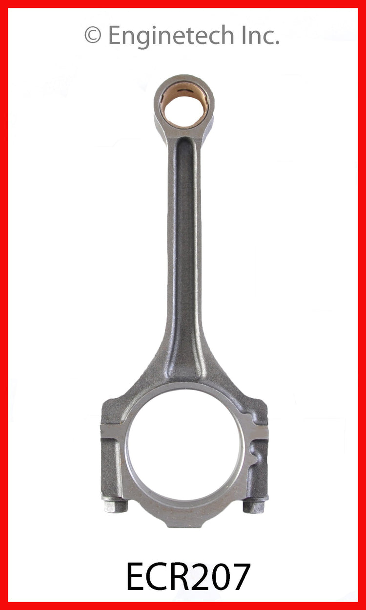 Enginetech ECR207 Remanufactured Single Engine Connecting Rod with Bolts for Domestic and Import Engines